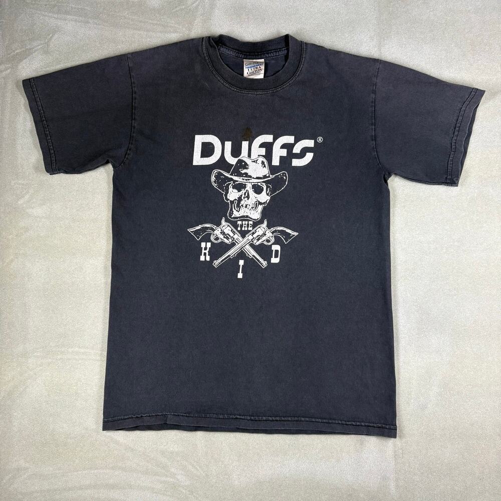 Vintage Y2k Duffs Shoes Skate T Shirt Jason Adams The Kid Small Distressed Rare